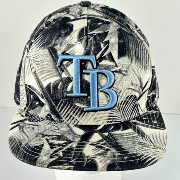 Tampa Bay Rays Signed Mens Adj Hat LOGAN MORRISON #7 Cap Snapback '47 Brand Palm - Picture 4 of 16